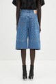 Clothing Marine Serre denim shorts Moon Laser Denim Skater USH004A.CDEN0002 blue