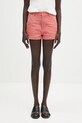 AMBUSH pantaloni scurți jeans Canvas Short Pants bumbac roz 12115383
