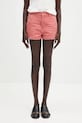 AMBUSH szorty jeansowe Canvas Short Pants bawełna różowy 12115383