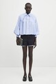 Kratke hlače s dodatkom vune AMBUSH Layered Suit Short Pants 12115378 mornarsko plava