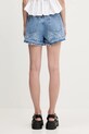Odzież GANNI szorty jeansowe Broderie Anglaise Denim J1678 niebieski