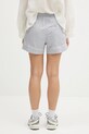 Abbigliamento GANNI pantaloncini Yarn Dyed Stripe Elasticated W0388 blu