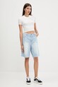 Karl Kani szorty jeansowe bawełniane PD00005506 niebieski SS25