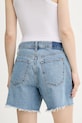 Odzież Abercrombie & Fitch szorty jeansowe KI149.5146.279 niebieski