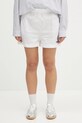 Sporty & Rich szorty bawełniane Vendome Poplin bawełna biały SH012606205WH01