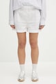 Хлопковые шорты Sporty & Rich Vendome Poplin хлопок белый SH012606205WH01