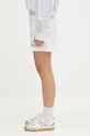 Хлопковые шорты Sporty & Rich Vendome Poplin SH012606205WH01 белый SS25