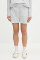 Sporty & Rich szorty bawełniane Src Poplin wzorzyste biały SH012606302ST71