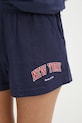 Bavlněné šortky Sporty & Rich New York Ivy Disco Short námořnická modř SH037606304BL106