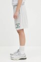 Σορτς Sporty & Rich Varsity Crest Gym Short SH039606218GY03 γκρί SS25