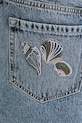 Hollister Co. szorty jeansowe niebieski KI349.5160.278