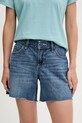 Hollister Co. szorty bawełna niebieski KI349.5169.276