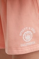 Sporty & Rich szorty California Emblem Soft Disco różowy SH052625218P141