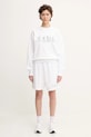 Bavlněné šortky Sporty & Rich Ny 94 Gym bílá SH039622034WH57