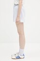 Памучен къс панталон Sporty & Rich Serif Logo Oxford SH015620300ST03 син SS25