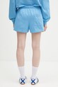 Дрехи Памучен къс панталон Sporty & Rich Wellness Club Mc Disco SH037620081BL24 син