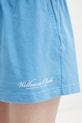Памучен къс панталон Sporty & Rich Wellness Club Mc Disco син SH037620081BL24