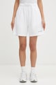 Sporty & Rich szorty bawełniane Play Tennis Gym gładkie biały SH039621425WH01