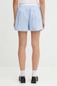 Odzież Sporty & Rich szorty bawełniane Serif Logo Gym SH015602300ST08 niebieski