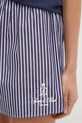 Sporty & Rich szorty bawełniane Vendome Mini granatowy SH035602231ST02