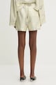 Clothing Nanushka silk shorts DYLLA NW25SSST31550 beige
