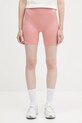 Pangaia szorty Plant-Stretch Compressive Shorts dzianina różowy 10002485