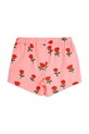 Detské bavlnené šortky Mini Rodini Roses 2513011328 ružová SS25