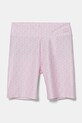 Guess pantaloni scurti copii casual roz J5RD13.MC01P.PPYA