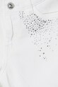 Dievča Detské rifľové krátke nohavice Guess J5RD16.WH1T0.PPYA biela