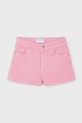 Mayoral szorty dziecięce z elastanem różowy 234.6F.Mini.PPYA