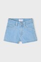 Mayoral pantaloni scurti din denim pentru copii 236.6L.Mini.PPYA albastru SS25