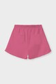 Mayoral pantaloni scurți din bumbac pentru copii 272.8H.Junior.PPYA roz SS25