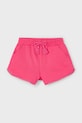 Дитячі бавовняні шорти Mayoral 607.6P.Mini.PPYA рожевий SS25