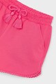 Дитячі бавовняні шорти Mayoral рожевий 607.6P.Mini.PPYA