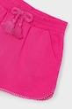 Dziewczynka Mayoral szorty bawełniane dziecięce 607.6P.Mini.PPYA różowy
