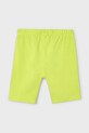 Mayoral pantaloni scurți din bumbac pentru copii 610.6M.Mini.PPYA galben SS25