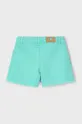 Дівчинка Дитячі бавовняні шорти Mayoral 3205.6J.Mini.PPYA бірюзовий