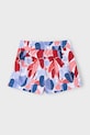 Mayoral pantaloni scurți din bumbac pentru copii 3905.6C.Mini.PPYA rosu SS25