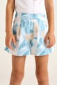 Mayoral pantaloni scurți din bumbac pentru copii 3905.6C.Mini.PPYA albastru