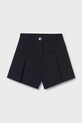 Detské krátke nohavice Mayoral látka čierna 6214.8B.Junior.PPYA