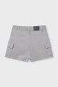 Детски къси панталони Mayoral 6218.8E.Junior.PPYA сив SS25