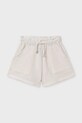 Дитячі бавовняні шорти Mayoral casual бежевий 6219.8C.Junior.PPYA
