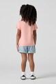 Детские джинсовые шорты Levi's MINI MOM SHORT W EMBROIDER 3EM218