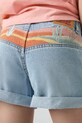 Dětské riflové kraťasy Levi's MINI MOM SHORT W EMBROIDER 4EM218