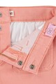 Levi's szorty bawełniane dziecięce DOUBLE SHANK SHORT 4EM226 pomarańczowy