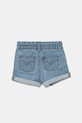 Παιδικό σορτς τζιν Levi's PLEAT PAPER BAG SHORT 1EM255 μπλε SS25