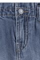 Levi's szorty jeansowe dziecięce PLEAT PAPER BAG SHORT niebieski 1EM255