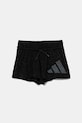 Dětské kraťasy adidas potisk černá JC9784
