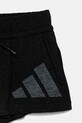Дівчинка Дитячі шорти adidas JC9784 чорний