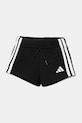Dětské kraťasy adidas pletenina černá JJ3386
